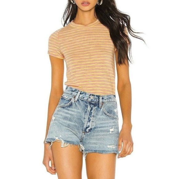 Free People Tops - Free People Night Sky Tee Summer Rose Combo Small